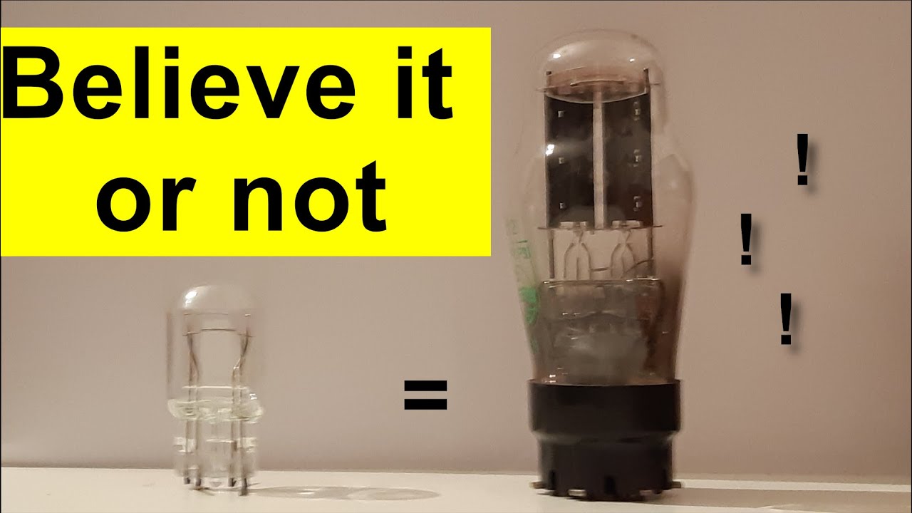 Light Bulb As a Vacuum Tube, Is This possible? #1