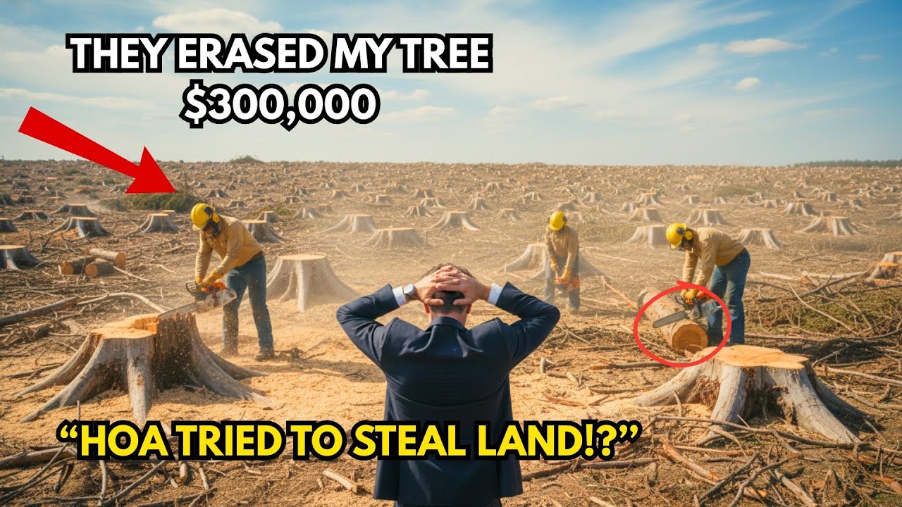 HOA HQ Cut Down Every Tree on My Ranch While I Was Away — They Were Stealing the Land