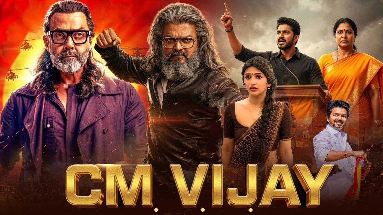 CM VIJAY - Full Movie Hindi Dubbed | Thalapathy Vijay | Pooja Hegade | New South Movie 2026