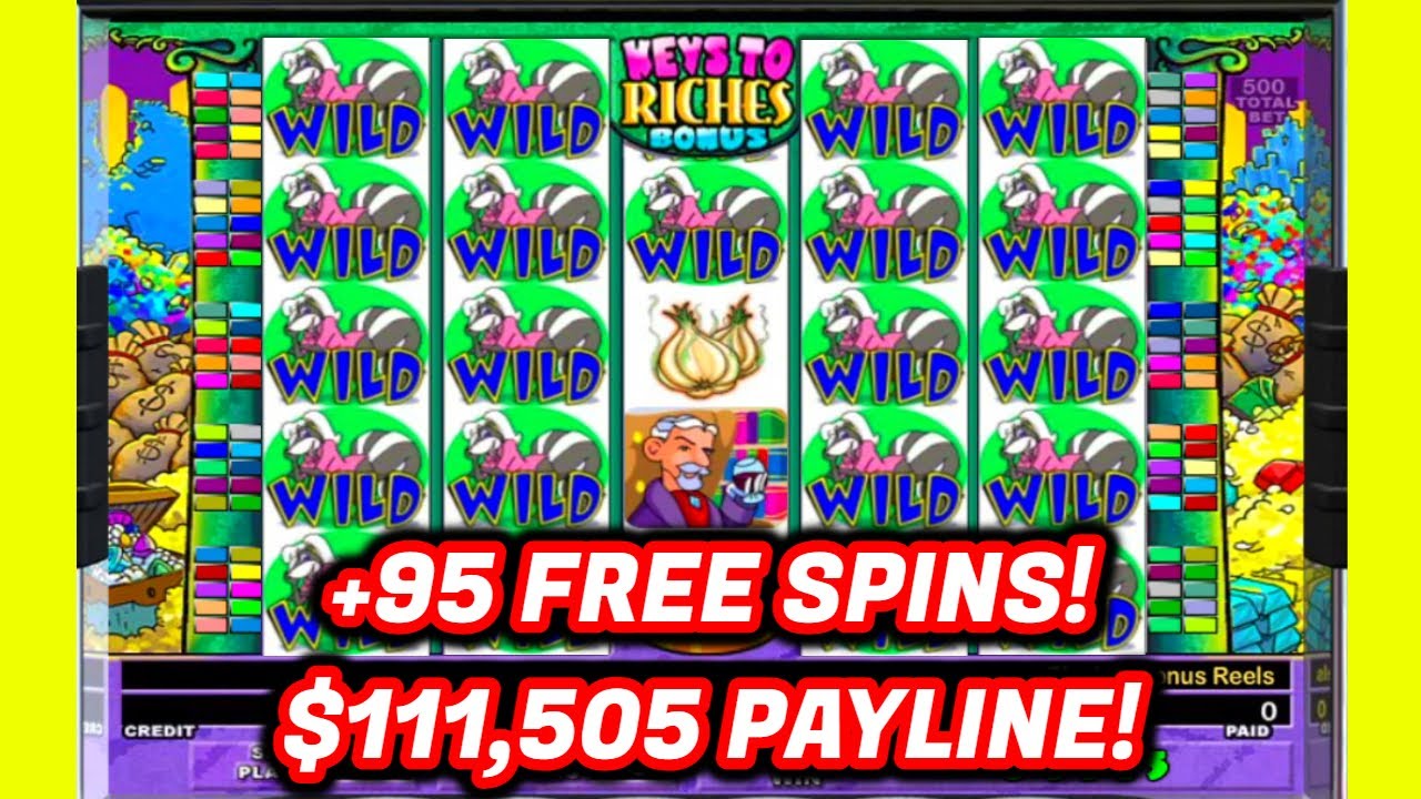MY BEST BIG WIN ON STINKIN RICH SLOT! ⭐️💰 + 95 Free Spins at $500 Bets! ⭐️ Old but Gold Slots!