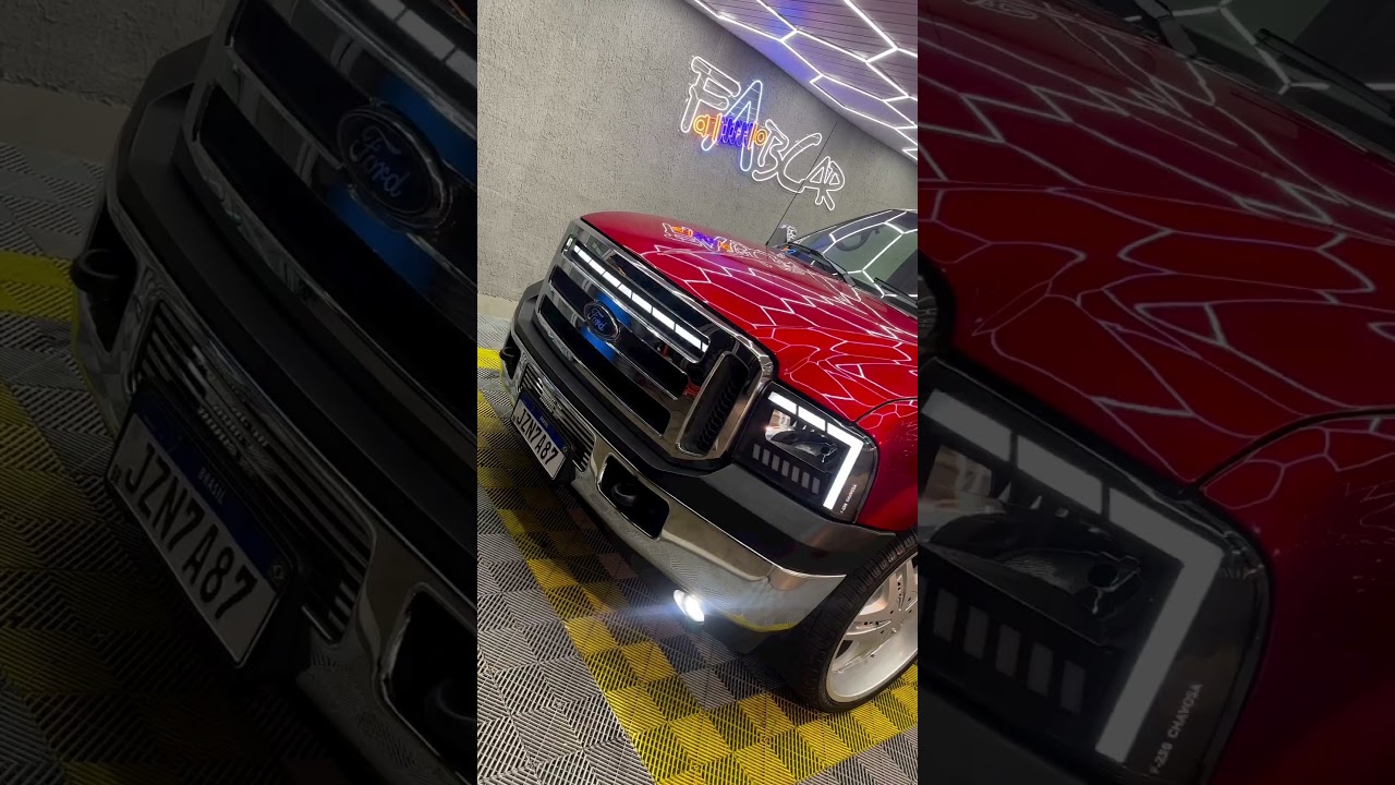 FAROL F250 COM DRL DE OUTRO N&Iacute;VEL!