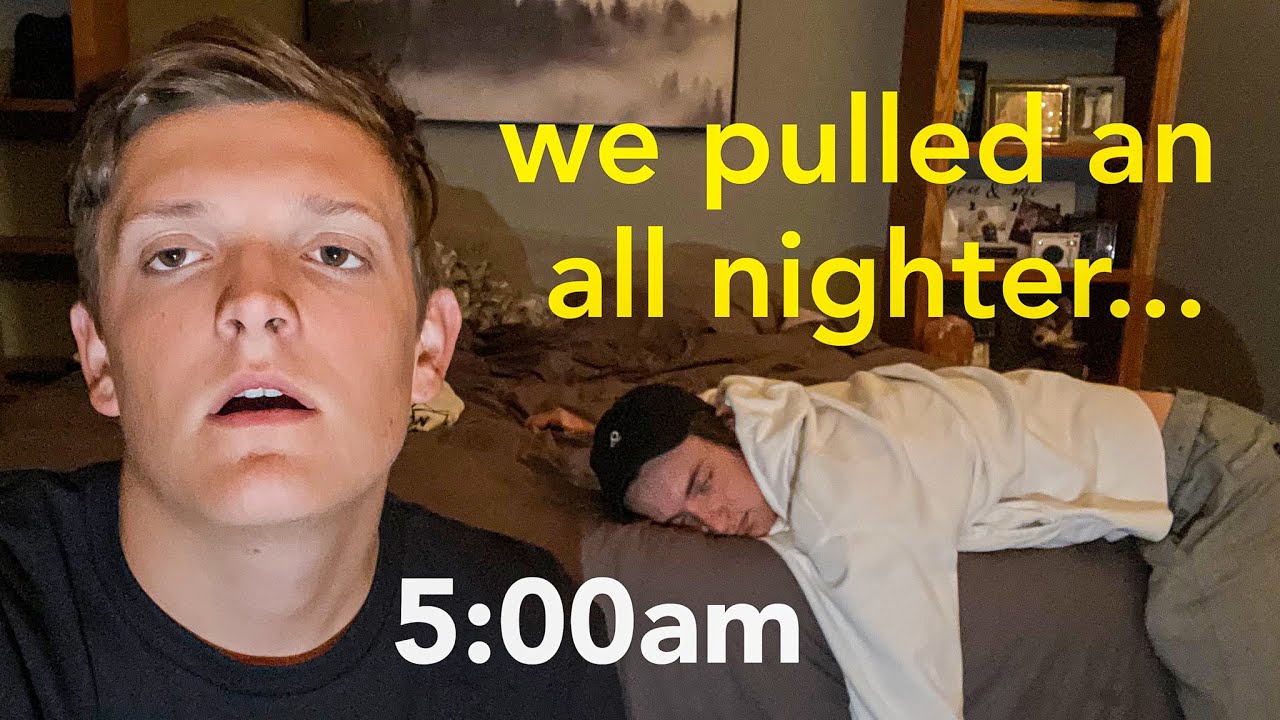 Pulling an ALL NIGHTER *delirious*