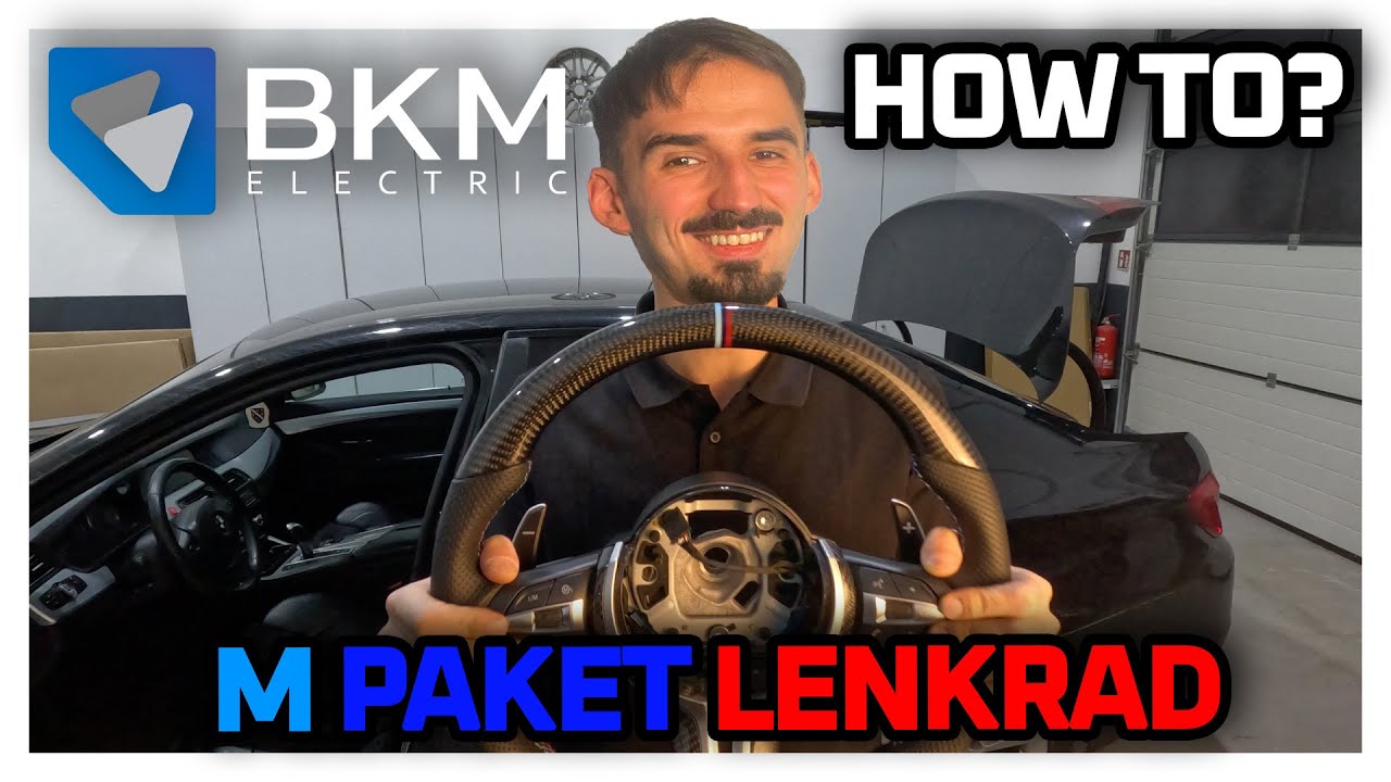 HOW TO | BMW F10 Upgrade: M Paket Lenkrad in Minuten installieren!