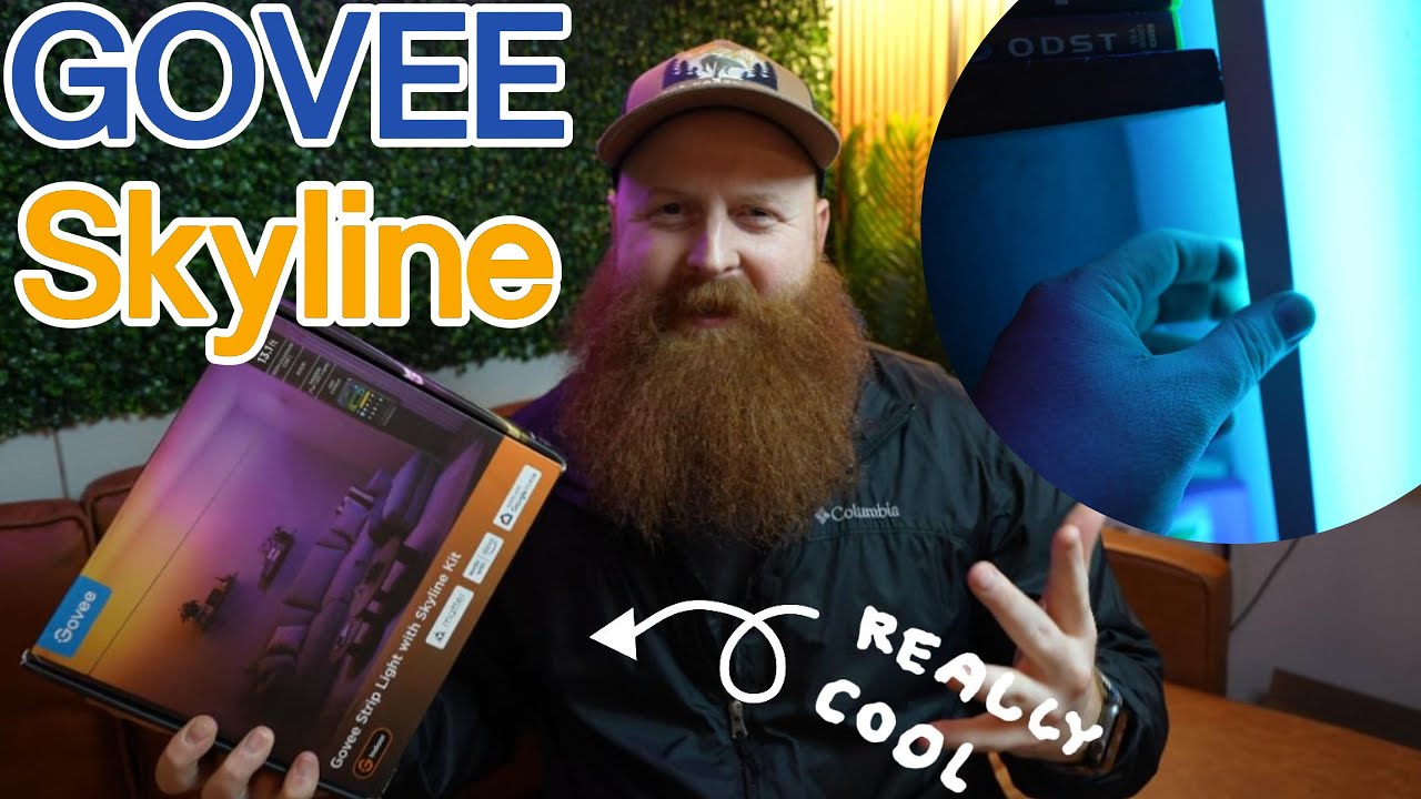 Комплект Govee Skyline и светодиодная лента – сумасшедший эффект омывания стен