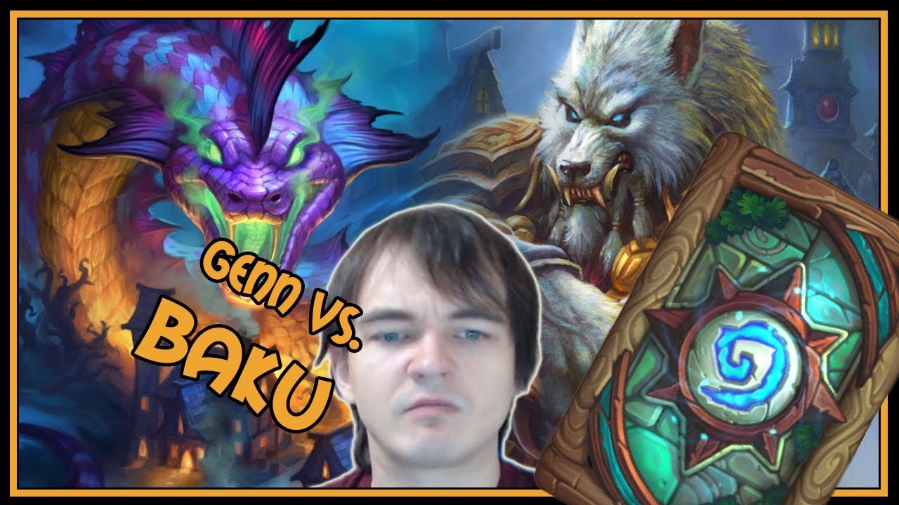 Genn vs. Baku | Odd paladin | Rastakhan's Rumble | Hearthstone