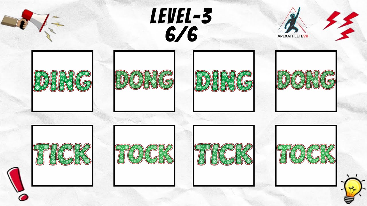 Say The Word On Beat. LEVEL 1-3