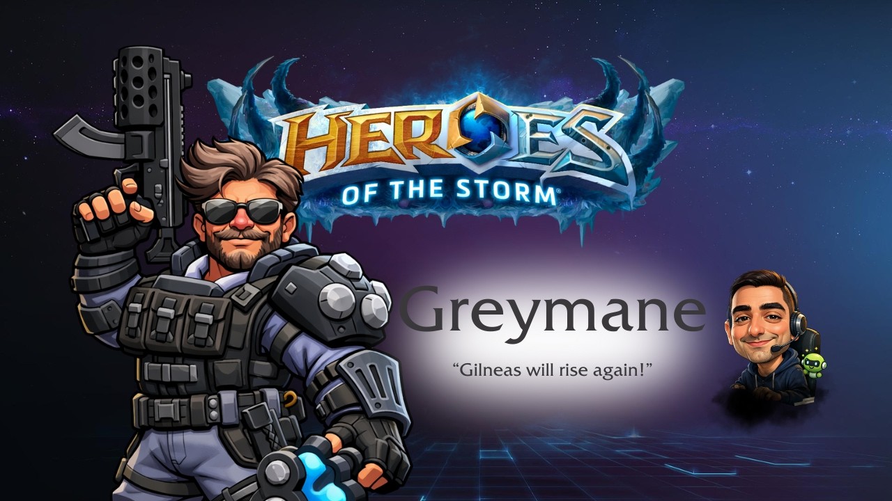 Heroes of the Storm - GREYMANE GAMEPLAY