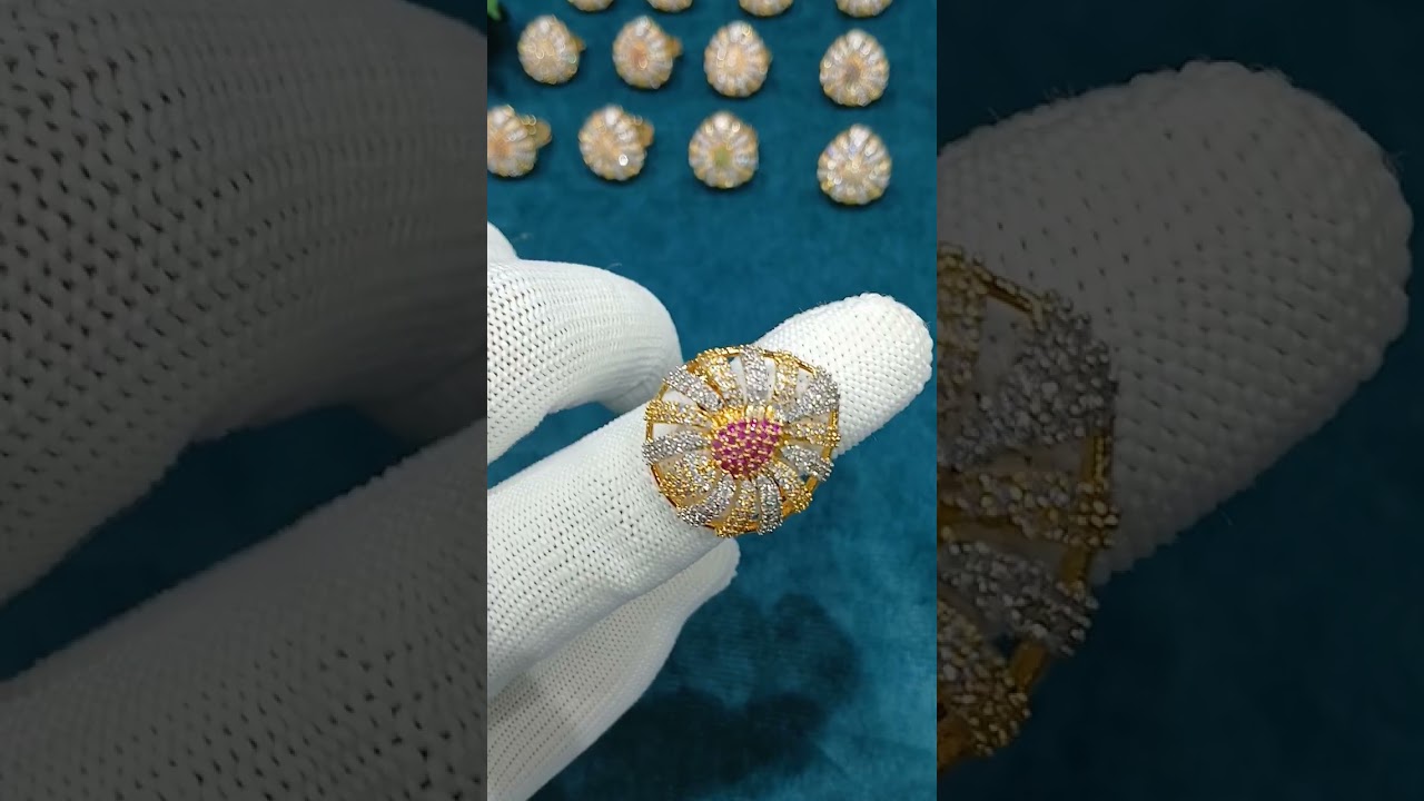 Premium Quality American Diamond Ring #follow #shringar #song #shorts #shringar.kolkata