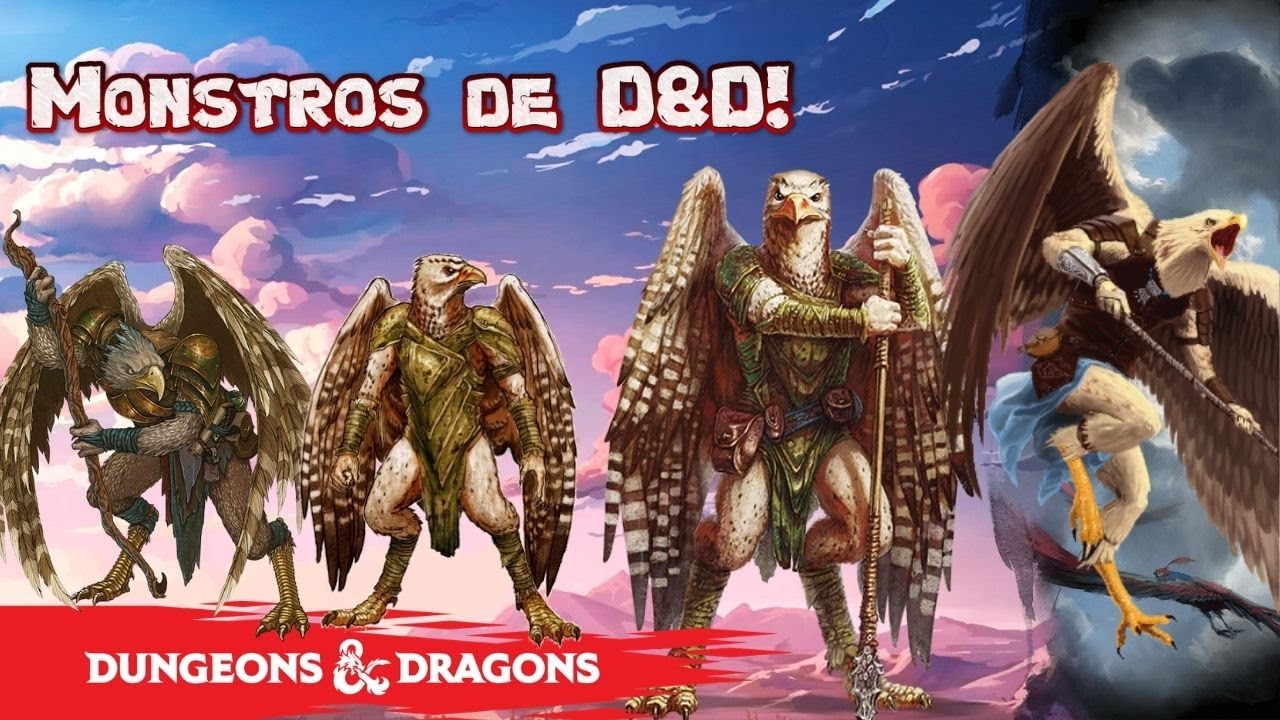 Monstros de D&D: Aarakocra