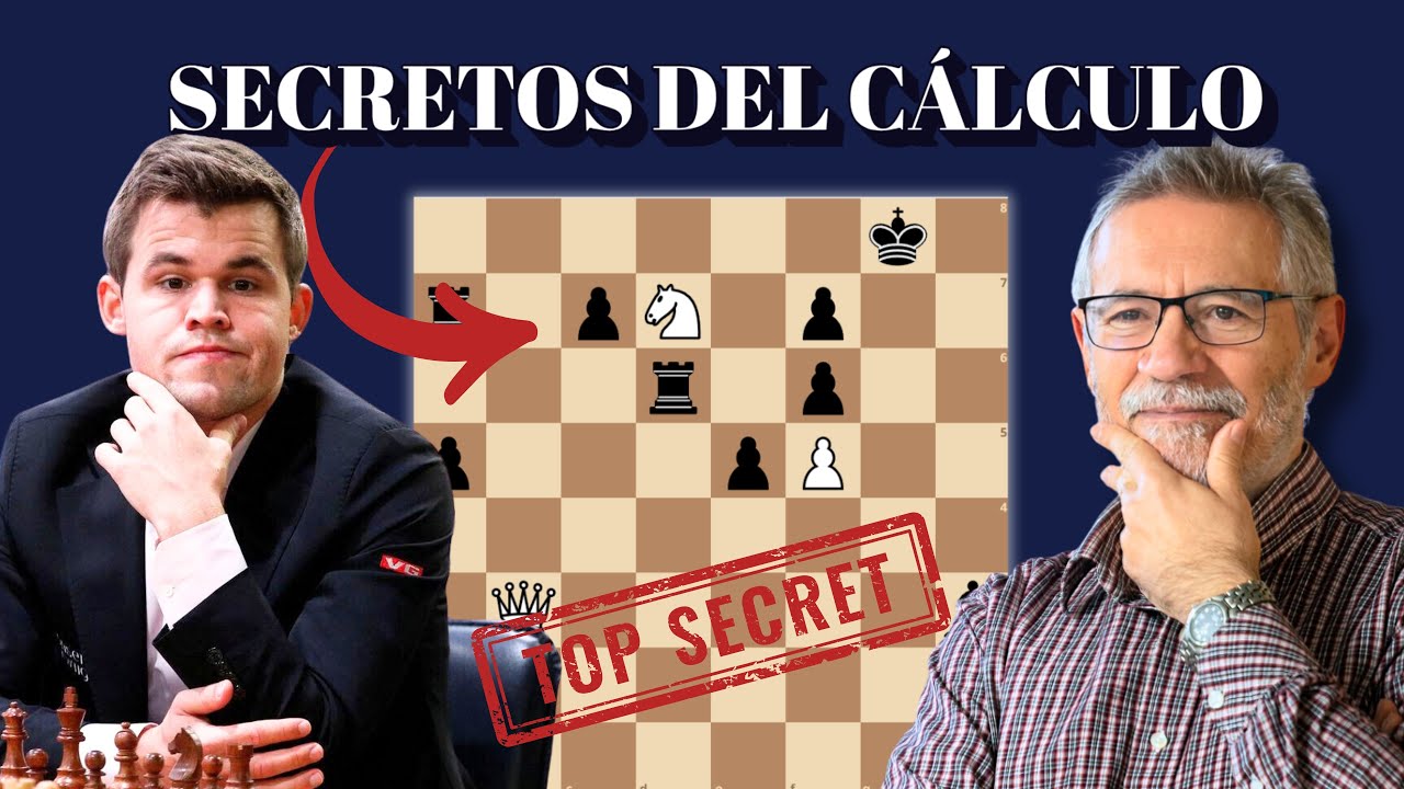 ASÍ CALCULAN en AJEDREZ los GRANDES MAESTROS 🚀