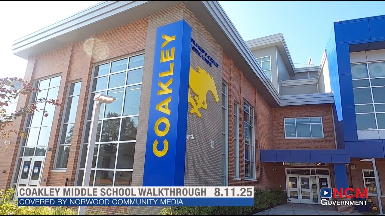 Coakley Middle School Walkthrough 8.11.25