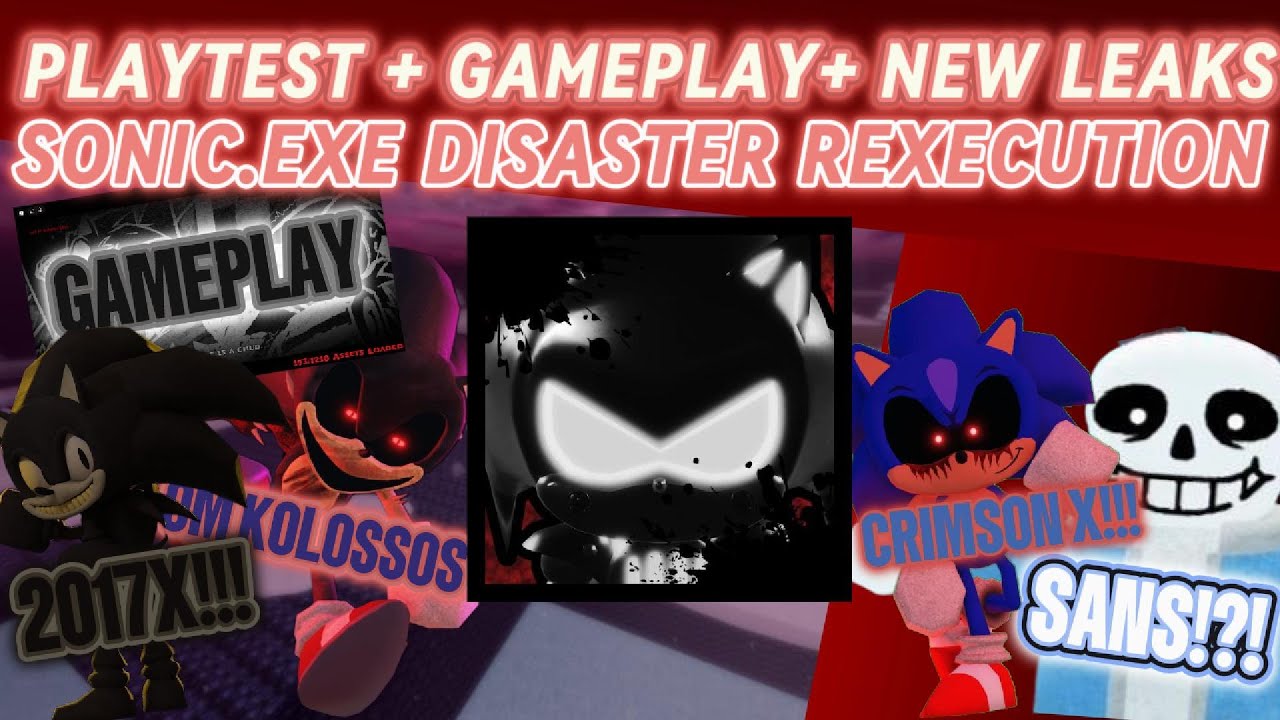 Sonic.Exe REXEcution выходит! |Утечки информации о Sonic.Exe REXEcution 1.4P + геймплей|