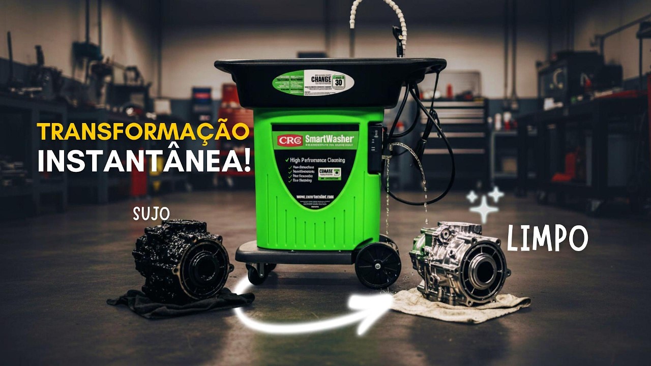 Adeus Solventes? Testámos a CRC SmartWasher SW-23 (Demo Completa)