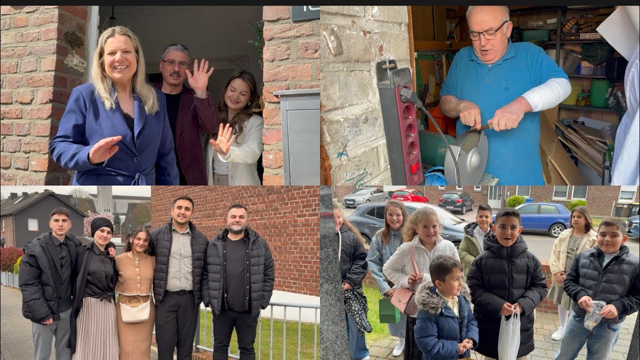 Almanya’da Bayram ziyaretlerimiz,maşallah çok gezdik😂Herkesten Allah razı olsun,dolu dolu bir Bayram