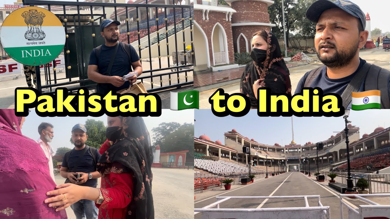 🇵🇰Back to 🇮🇳india with my wife ♥️ || Rizwan sidra vlog #trending #viral #vlog #indiapakistan