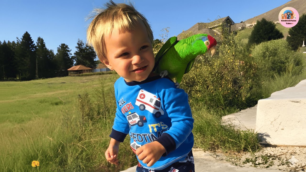 Nick Rescued a Parrot, but She Chose His Son as Her Person