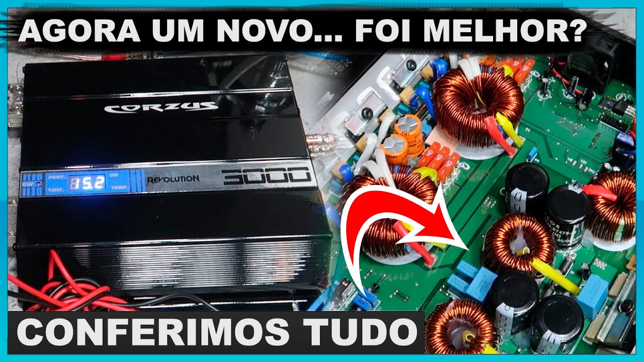 Módulo Corzus Revolution 3000 - Teste de potência | Será que se saiu bem?