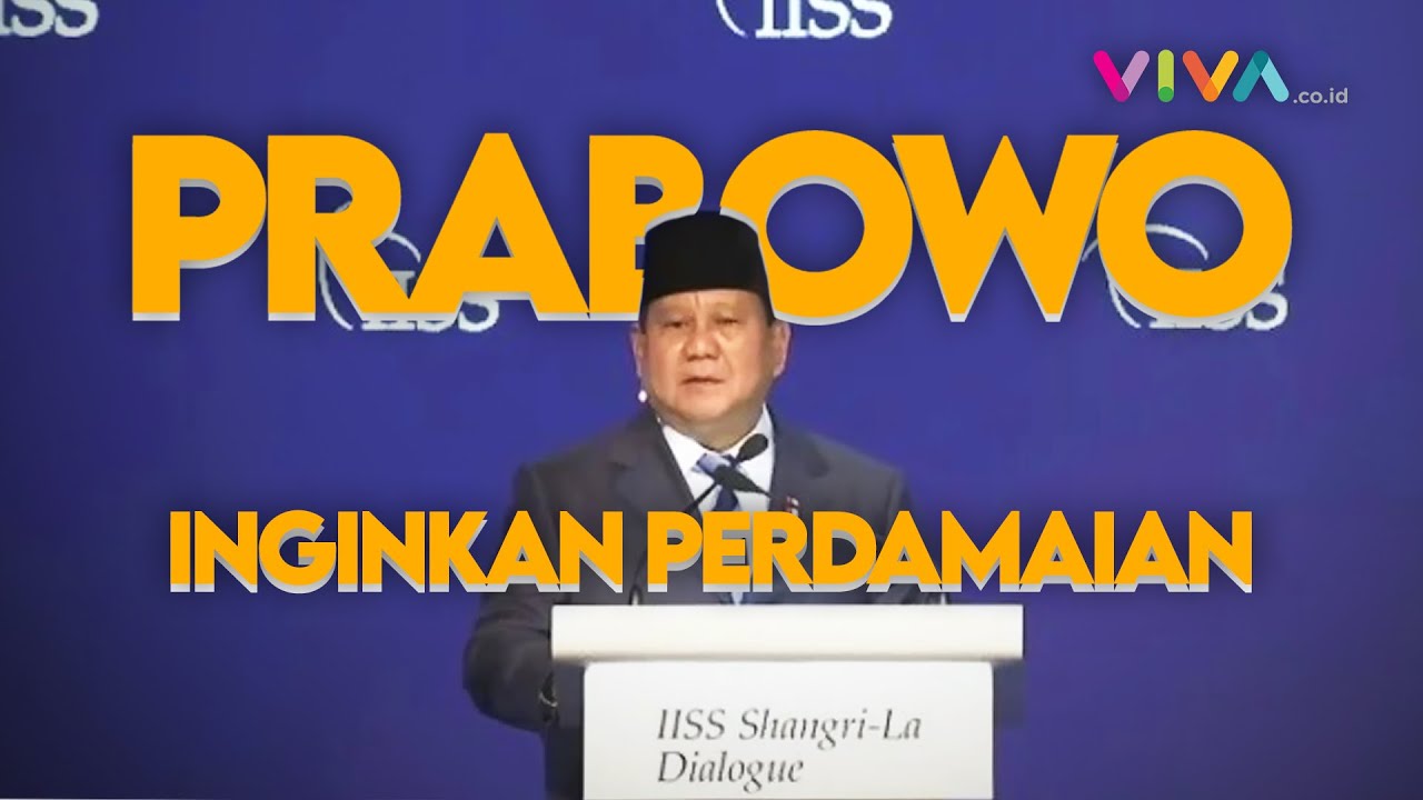 [FULL] GAGAH! Pidato Prabowo di IISS Yang Bikin Banjir Pujian