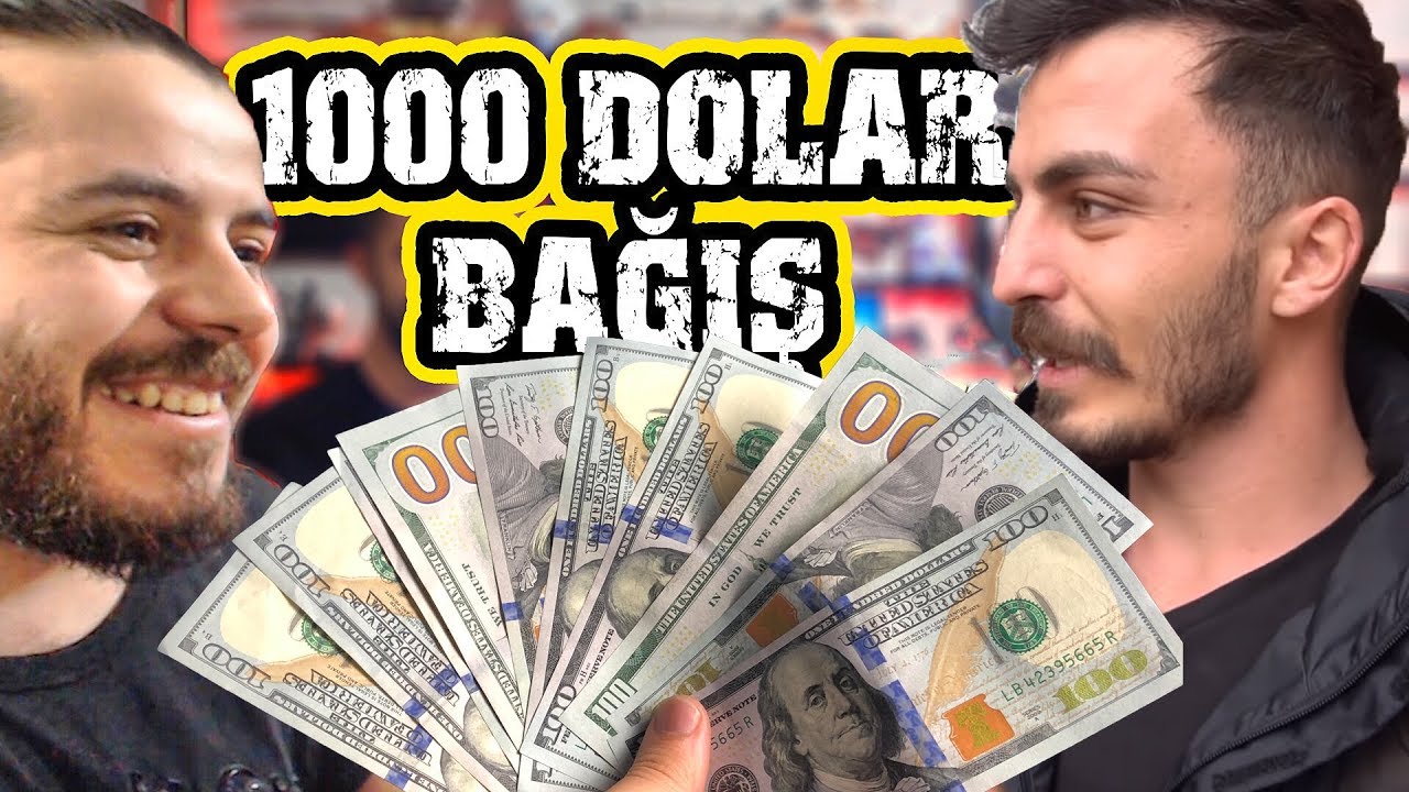 CANLI YAYINDA 1000 DOLAR BAĞIŞ ATTIM! ft Unlostv