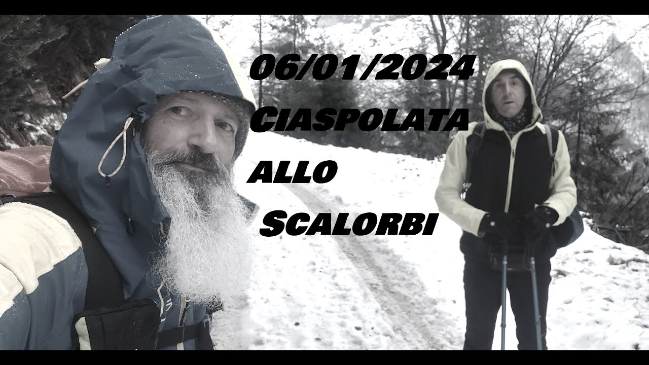 06/01/2024  Salita allo Scalorbi con le ciaspole GLI AMICI DEL CAREGA - R.M.