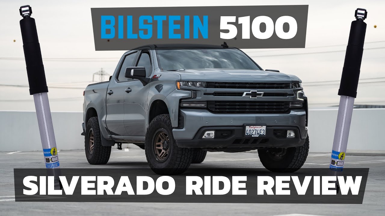 Выравнивание подвески Silverado 1500 Z71 с помощью амортизаторов @bilsteinUS 5100
