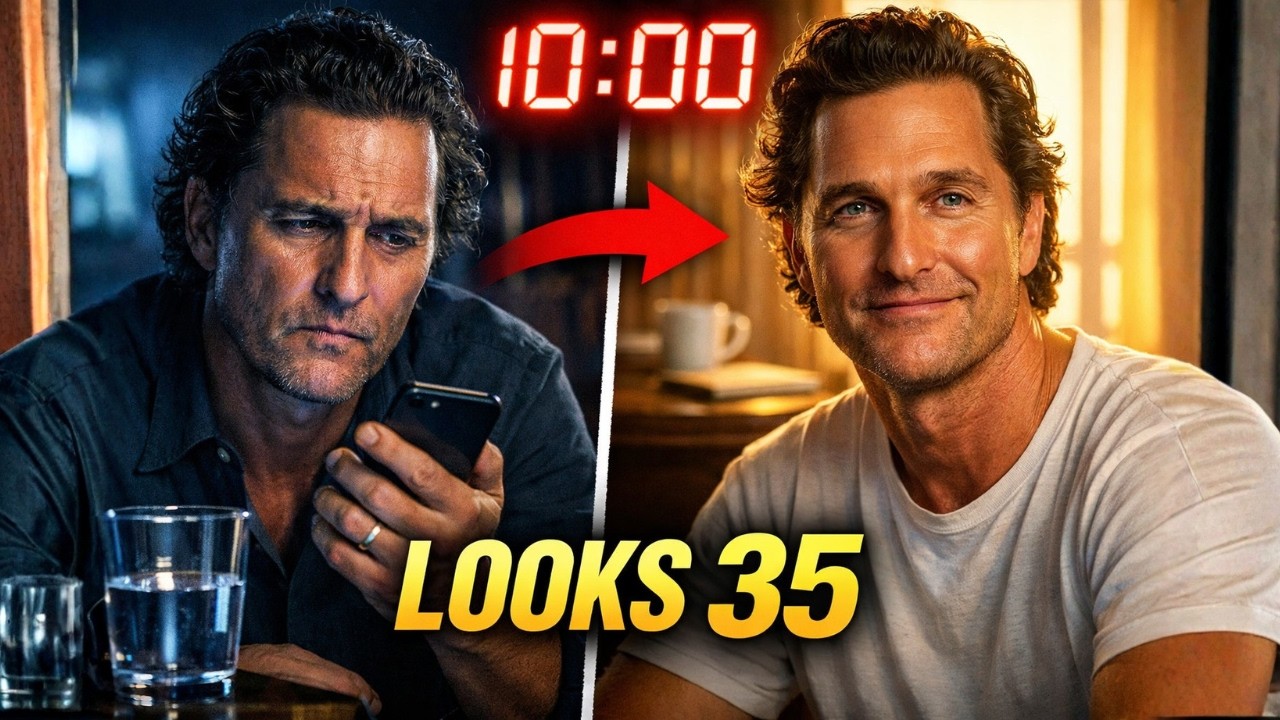Matthew McConaughey Still Looks 35! His 10-Minute Morning Rule