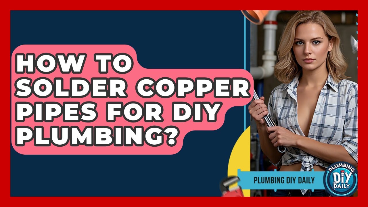 How To Solder Copper Pipes For DIY Plumbing? - Plumbing DIY Daily