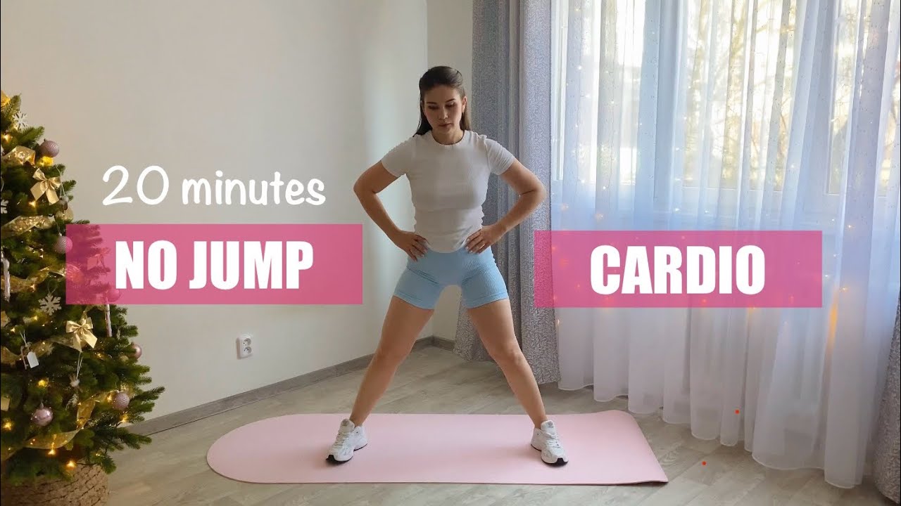 No-Jump Cardio Workout at Home ⭐️ 20 Minutes