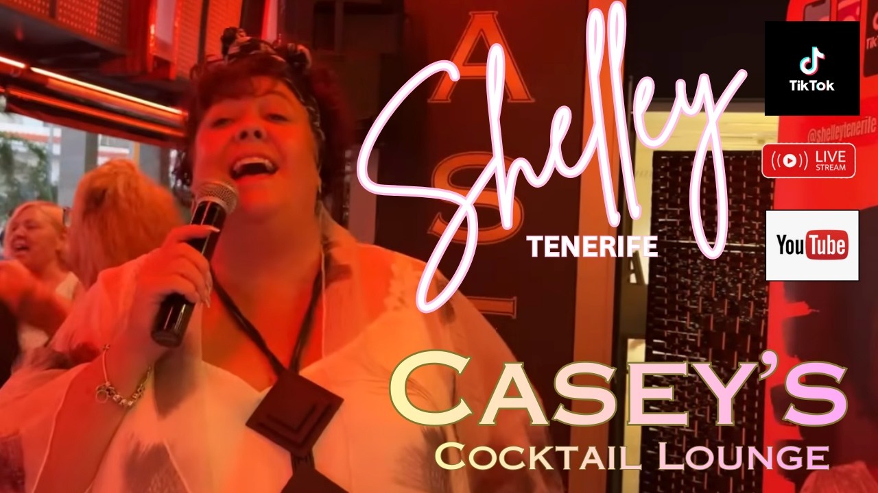 Shelley Tenerife is live - Wednesday in Los Cristianos