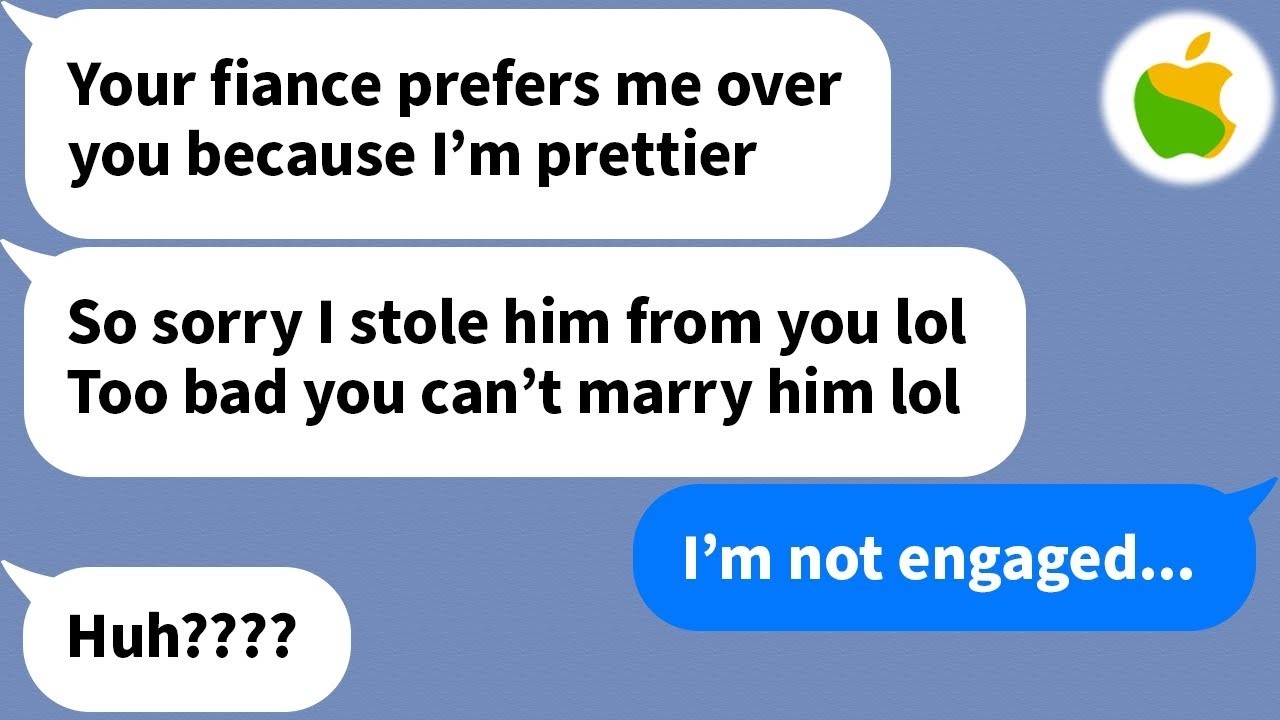 【Apple】 My sister thought she stole my fiancé but...