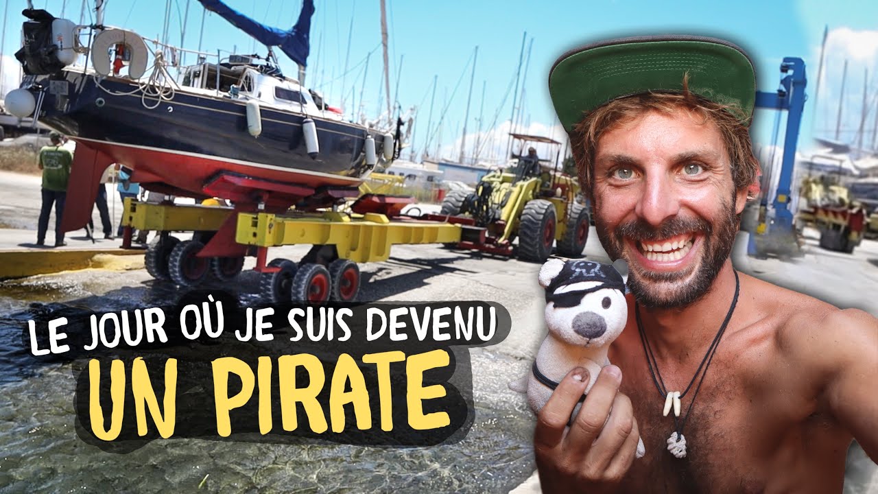 MISE À L’EAU DE MON VOILIER et premier mouillage seul ⚓️