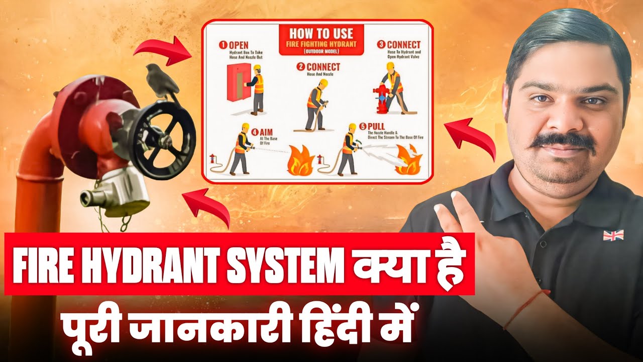 Fire Hydrant System क्या है? पूरी जानकारी हिंदी में | Fire Safety Basics