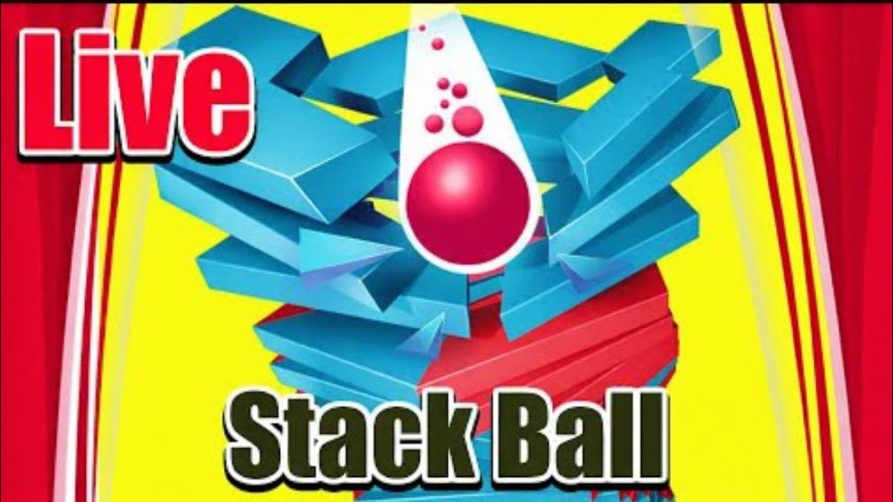 Stack Ball 🔴 LIVE | Super Satisfying Gameplay 😱 | High Score Challenge