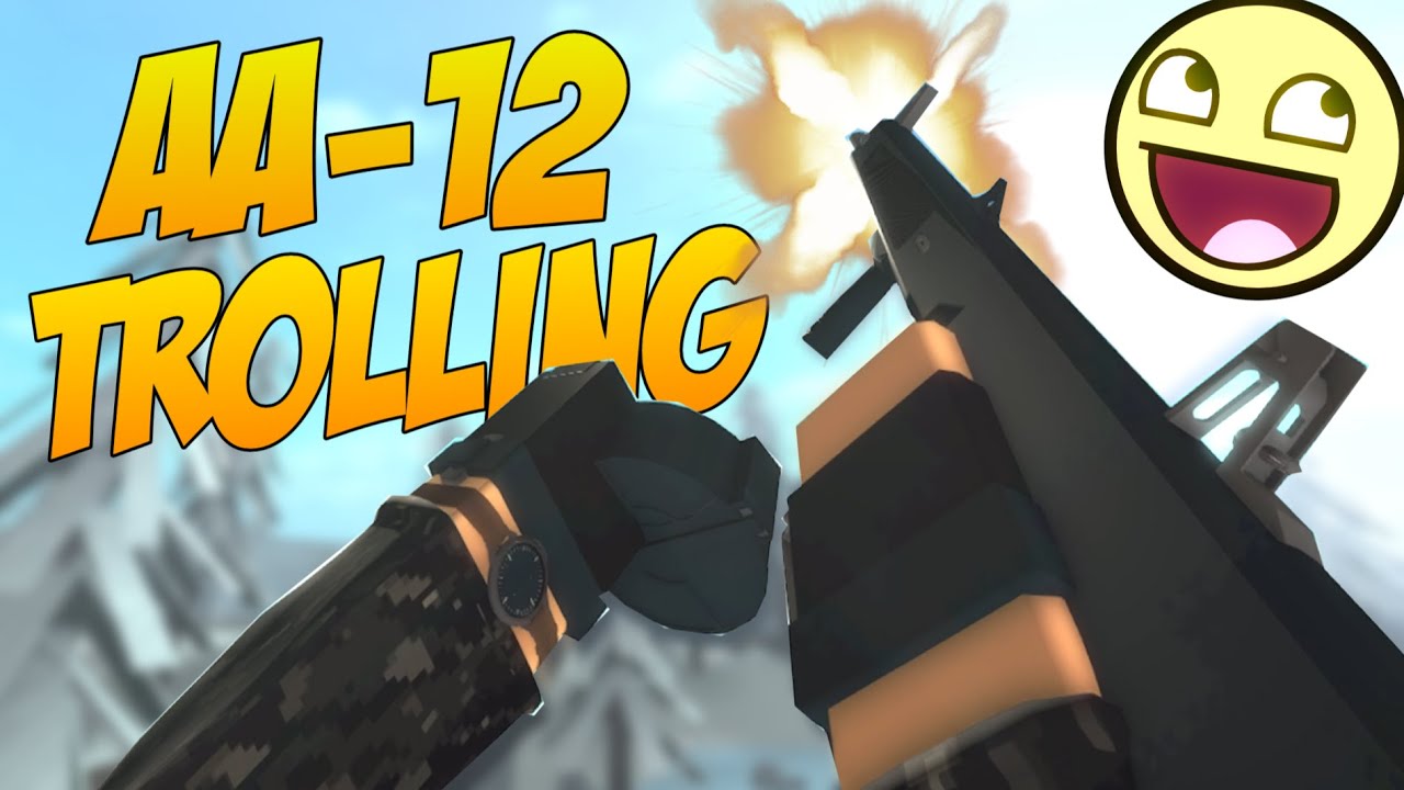Phantom Forces AA-12 EPIC TROLLING (everyone was harmed)
