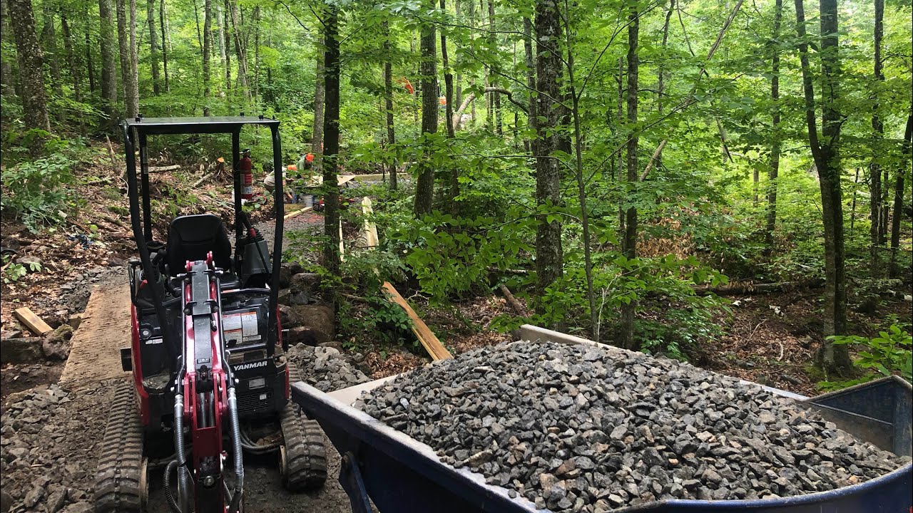 Overview of machine built, multi use trail construction in Maine
