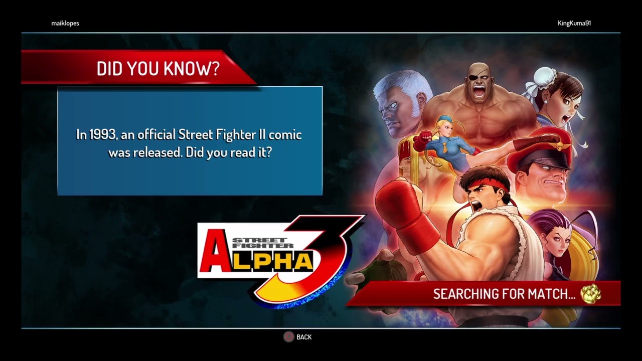 Testing the Different Online Games in 2D Fighters
