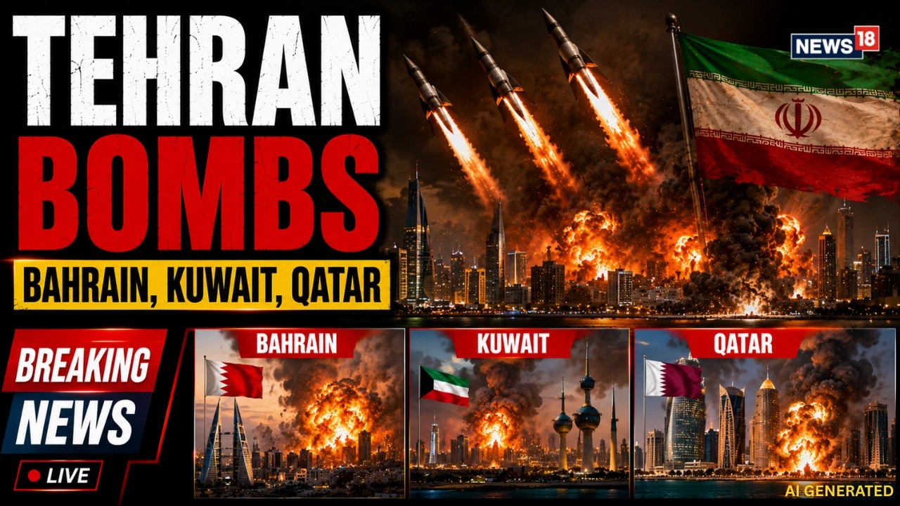 US IRAN WAR LIVE: Tehran Attacks Bahrain, Kuwait, Qatar After Deadly US Strikes | Trump News | N18G