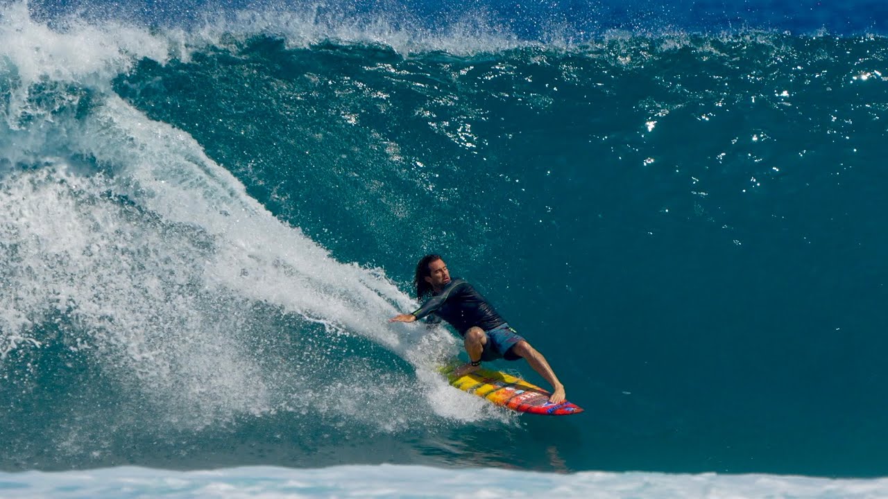 Mason Ho, James Kusitino, Westen Hirst & Friends Surfing Desert Point 