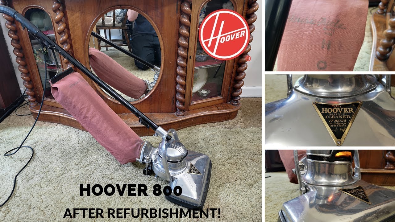 The 1930 Hoover 800 - After Refurbishment and POLISHING!
