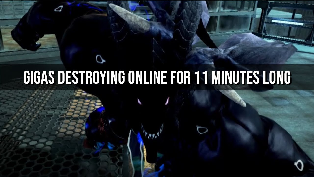 Gigas, bringer of terror and destruction | Tekken 7 Gigas online compilation