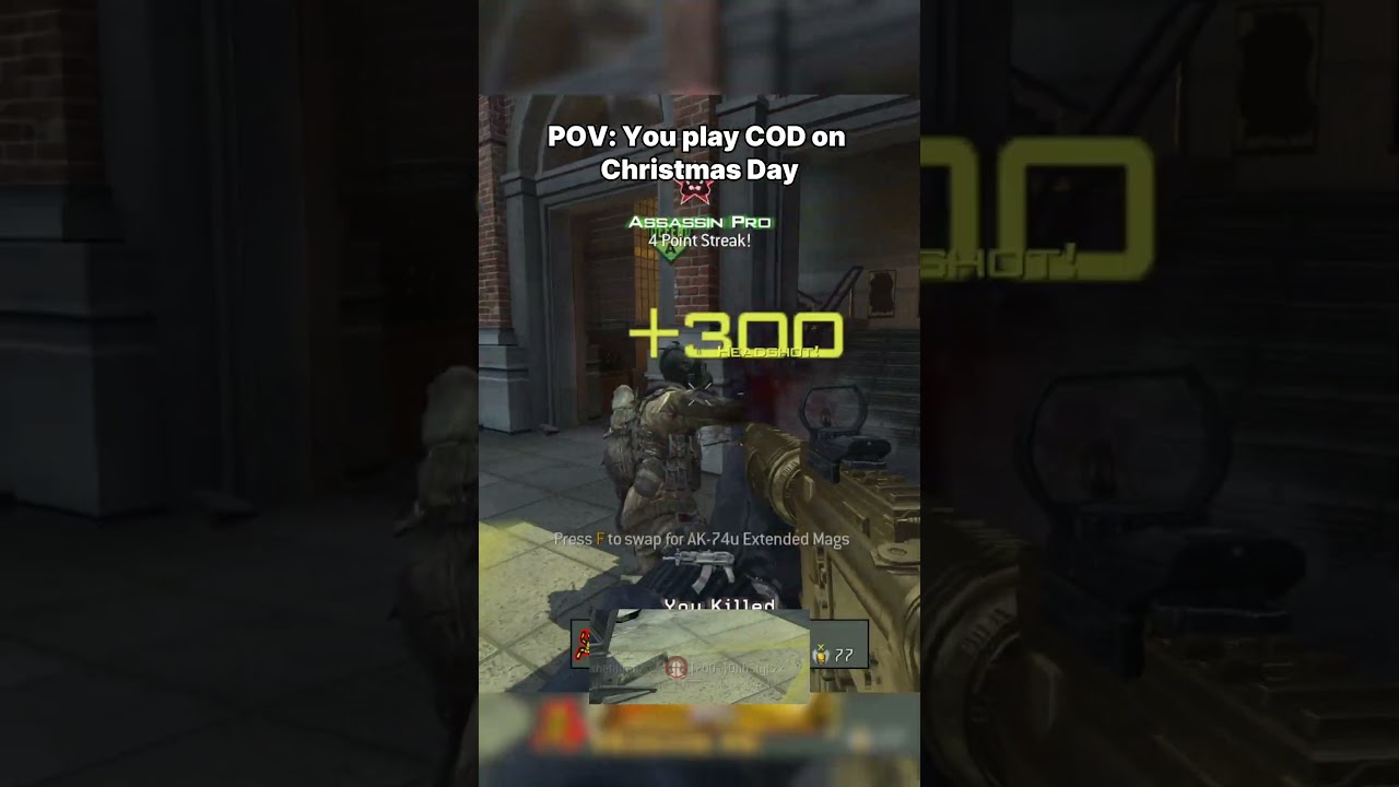 Christmas Noobs were SO FUN🤣 #cod #callofduty #nostalgia
