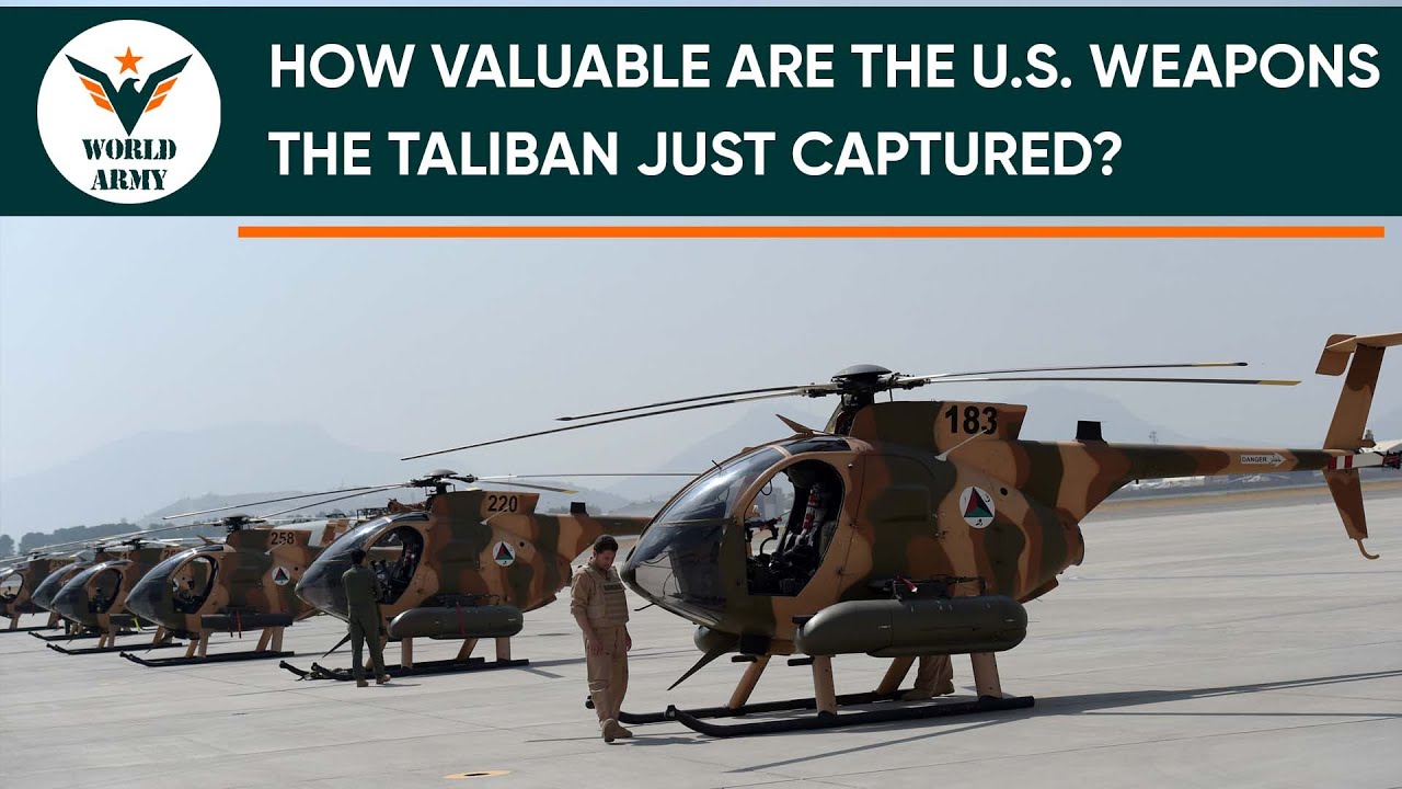 How Valuable Are The U.S. Weapons The Taliban Just Captured? | World Army