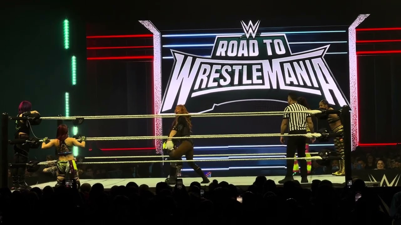Wwe 3/2/2024 road to Wrestlemania Damage control vs Bianca Naomi Becky Lynch