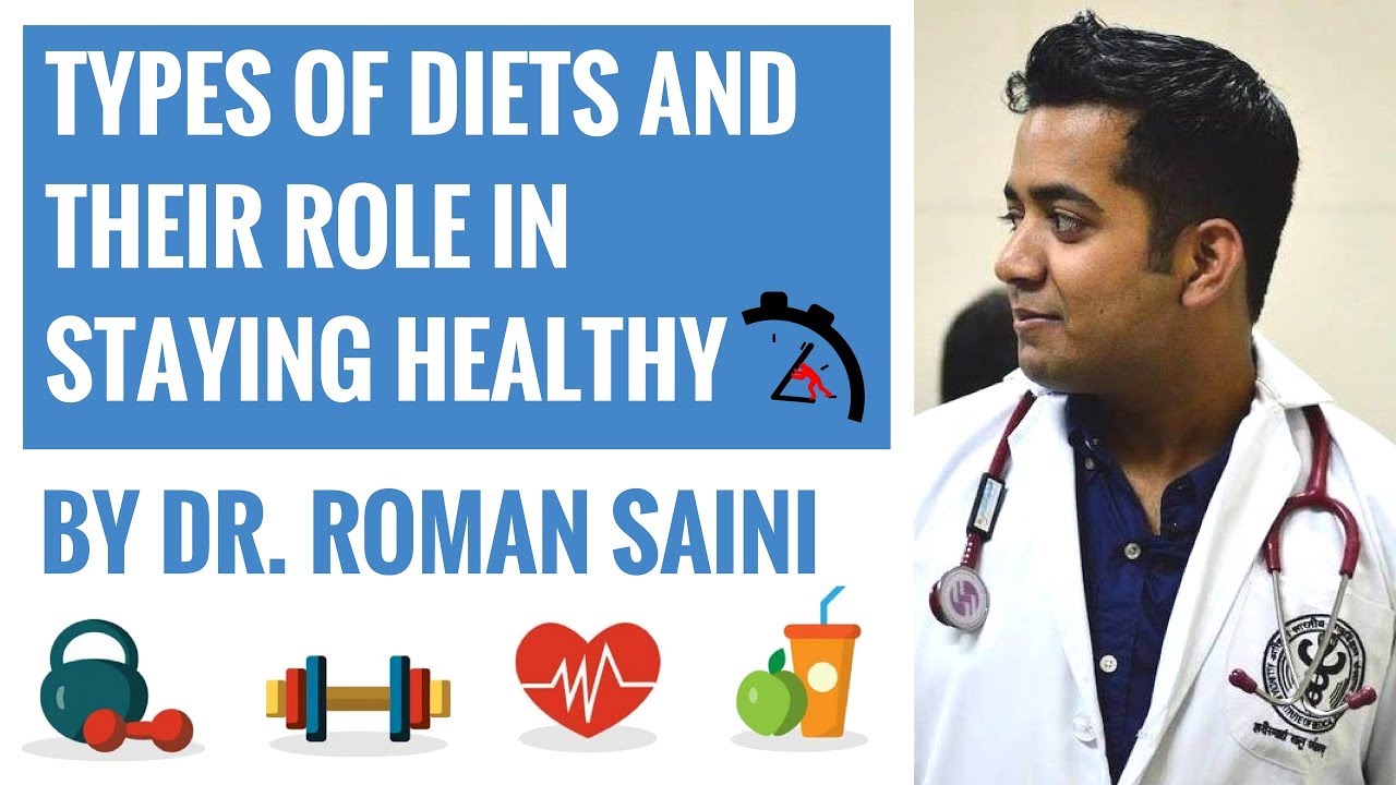 Types of Diets and Their Role in Staying Healthy When You Don't Have Time By Dr. Roman Saini