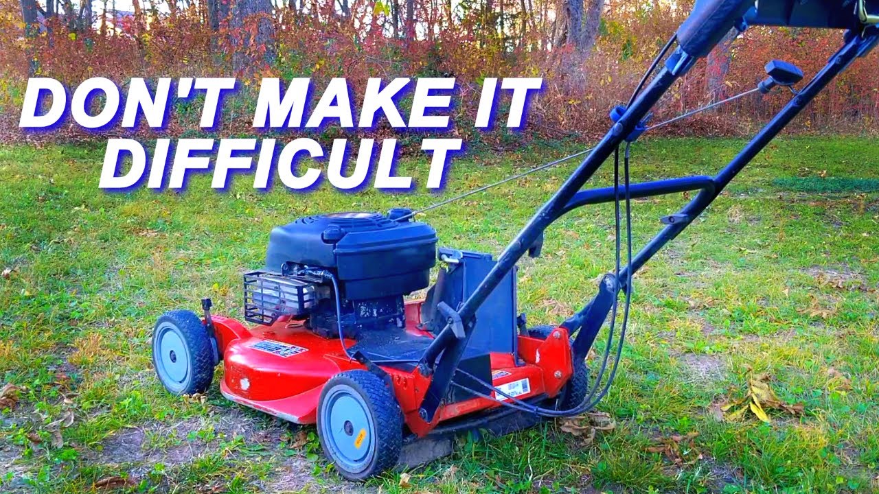 Mower Maintenance Doesn't Have To Be Difficult