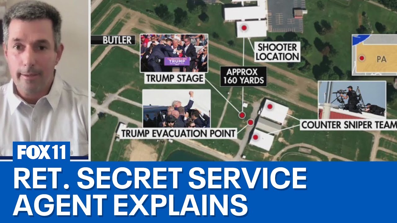 Retired secret service agent gives insight on shooting at Trump rally
