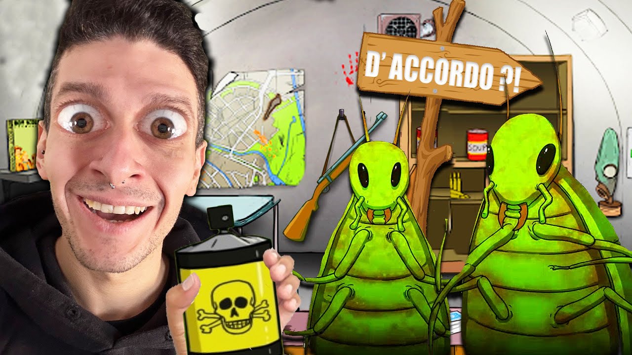 LE BLATTE CERCANO UN ACCORDO NEL BUNKER DI 60 SECONDS !!