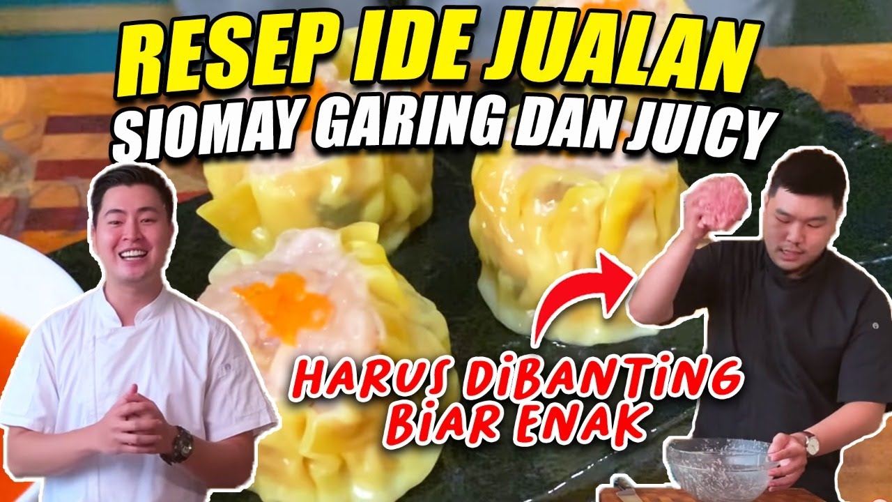 RESEP SIOMAY GARING DAN JUICY!  - INSPIRASI JUALAN DI MASA PANDEMI