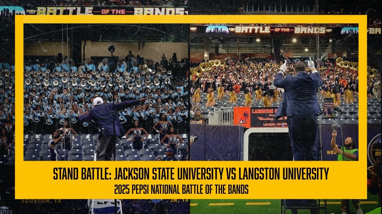 STAND BATTLE: Jackson State University VS Langston University At 2025 Pepsi NBOTB