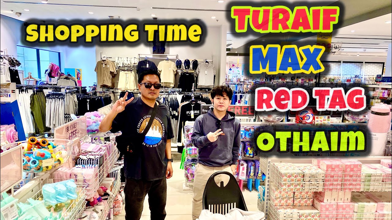Shopping time in Turaif City, Saudi Arabia! 🇸🇦We’re ready to explore the vibrant markets.